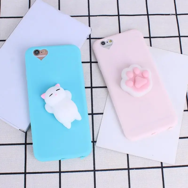 Soft TPU phone Cover Lovely 3D silicon Cute Cat Candy Color for iPhone 5 5s SE Cases phone Cases For iPhone 6 6s 7 7 8 Plus
Soft TPU phone Cover Lovely 3D silicon Cute Cat Candy Color for iPhone 5 5s SE Cases phone Cases For iPhone 6 6s 7 7 8 Plus