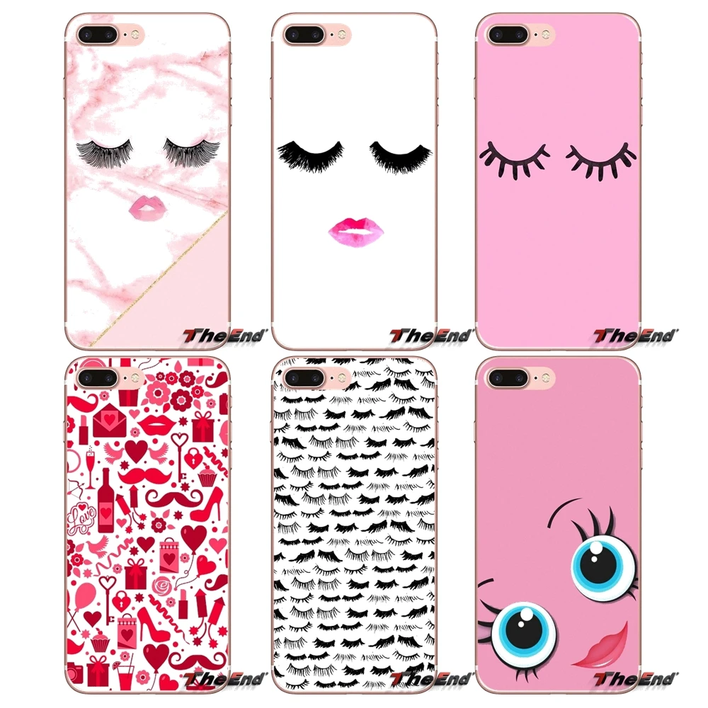 Cell Phone Case For Huawei P Smart Y6 P8 P9 P10 Plus Nova P20 Lite Pro Mini 2017 SLA-L02 SLA-L22 2i eyelash Pattern Girls Makeup
Cell Phone Case For Huawei P Smart Y6 P8 P9 P10 Plus Nova P20 Lite Pro Mini 2017 SLA-L02 SLA-L22 2i eyelash Pattern Girls Makeup