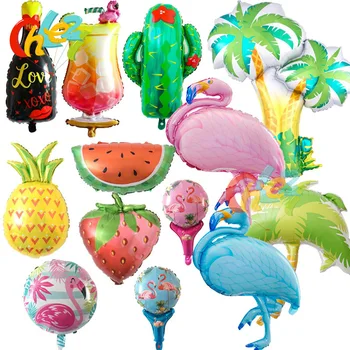 1pcs Flamingo Coconut palm tree Foil Balloons Birthday Wedding Decor Kids Adult Party Hawaii Beach Party Decoration shower ball
1pcs Flamingo Coconut palm tree Foil Balloons Birthday Wedding Decor Kids Adult Party Hawaii Beach Party Decoration shower ball
