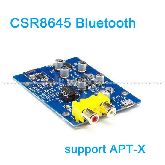 CSR8645 module Bluetooth 4.0 audio receiver board USB support APT-X transmission For Car Amplifier Speaker Modify
CSR8645 module Bluetooth 4.0 audio receiver board USB support APT-X transmission For Car Amplifier Speaker Modify