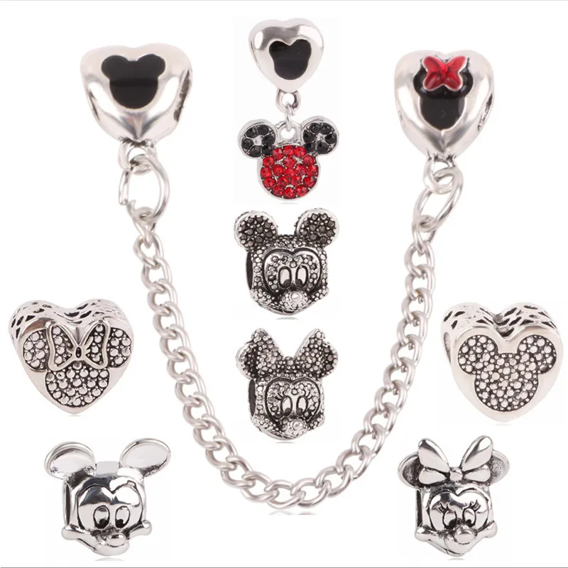 dodocharms Fashion Christmas Gift Silver Mickey and Minnie Big Hole Bead Hanging DIY Fit Pandora Style Charm Bracelet
dodocharms Fashion Christmas Gift Silver Mickey and Minnie Big Hole Bead Hanging DIY Fit Pandora Style Charm Bracelet