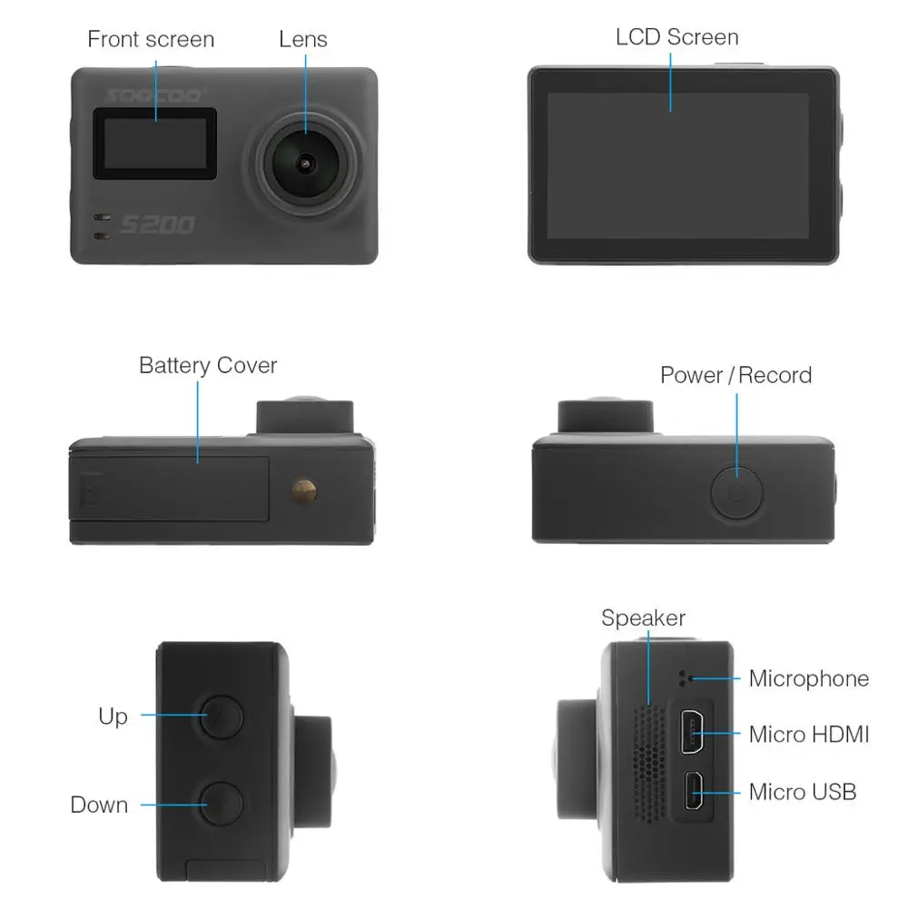 SOOCOO_S200_Sports_Action_Camera_Ultra_HD_4K_with_WiFi_Gryo_Voice_Control_External_Mic_GPS_2.45_Touch_LCD_Screen_21_