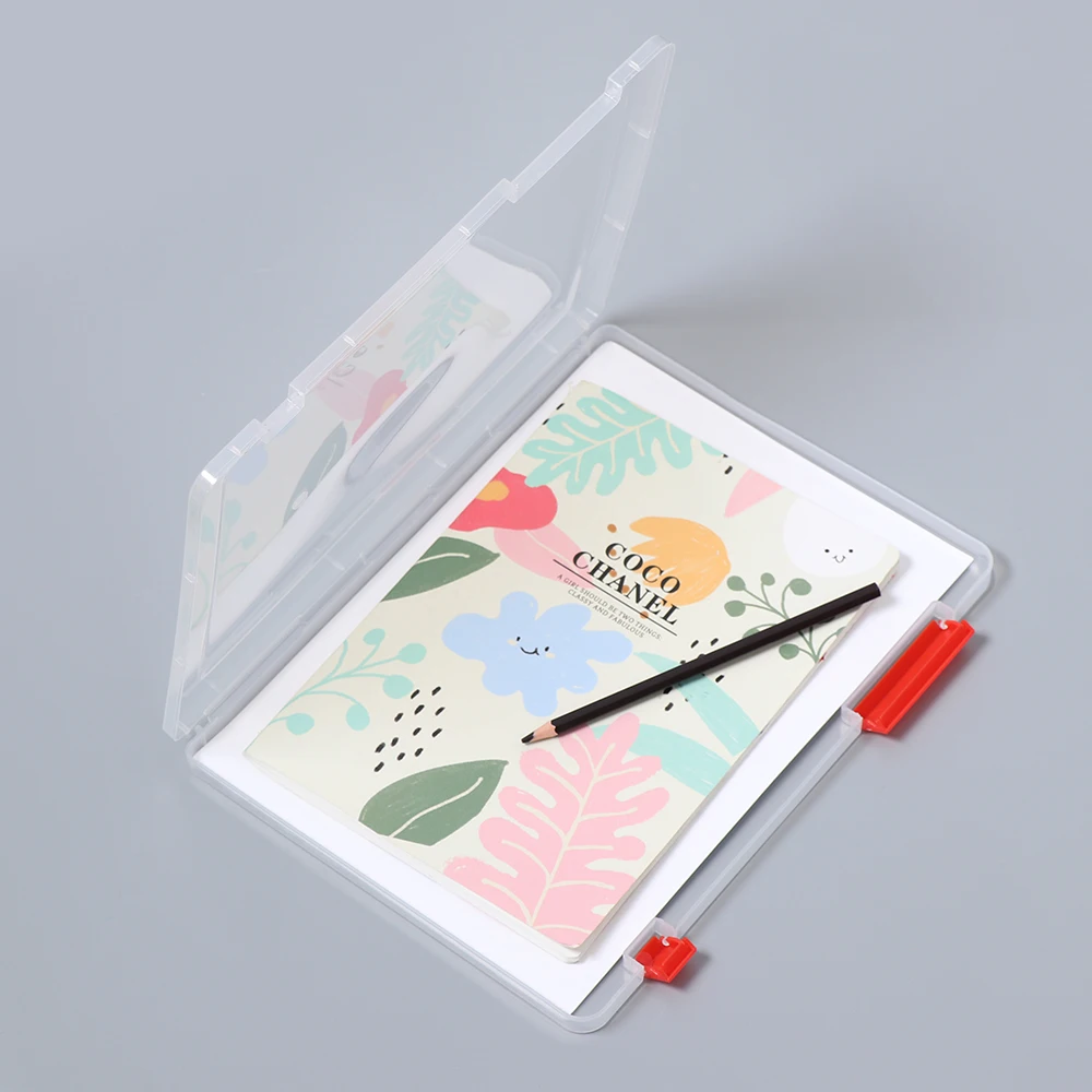 New 1 pc A4 File Folder Storage Paper Box Case File Document Transparent Holder Desk Organizer Document Box Stationery Boxes
New 1 pc A4 File Folder Storage Paper Box Case File Document Transparent Holder Desk Organizer Document Box Stationery Boxes
