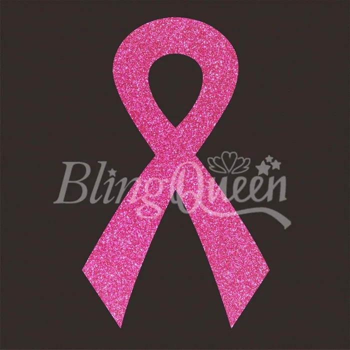 BlingQueen 12PCS/LOT Custom Korean Glitter HTV Vinyl Transfers Iron On Appliques Breast Cancer Pink Ribbon Design
BlingQueen 12PCS/LOT Custom Korean Glitter HTV Vinyl Transfers Iron On Appliques Breast Cancer Pink Ribbon Design