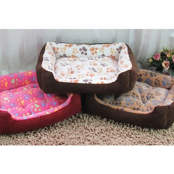 Bed For Dog Cat Corduroy Padded Waterproof Washable Pet House Mat Soft Sofa Kennel Dogs Cats House Dog beds For Large dogs 
Bed For Dog Cat Corduroy Padded Waterproof Washable Pet House Mat Soft Sofa Kennel Dogs Cats House Dog beds For Large dogs