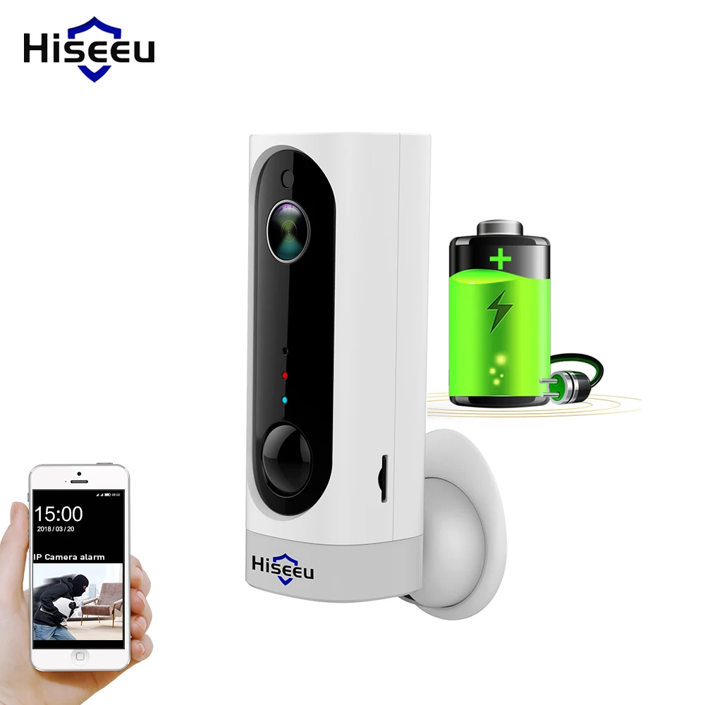 Hiseeu A10 Rechargeable batery IP Camera Wifi PIR Motion Alarm indoor Home Security Camera wireless PIR battery CCTV camera
Hiseeu A10 Rechargeable batery IP Camera Wifi PIR Motion Alarm indoor Home Security Camera wireless PIR battery CCTV camera