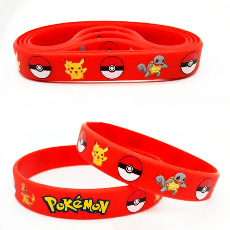 Red Cartoon Pokemon Pikachu Silicone Bracelet Birthday Party Wedding Decoration Kids Party Favor Gift Exquisite cheap affordable
Red Cartoon Pokemon Pikachu Silicone Bracelet Birthday Party Wedding Decoration Kids Party Favor Gift Exquisite cheap affordable