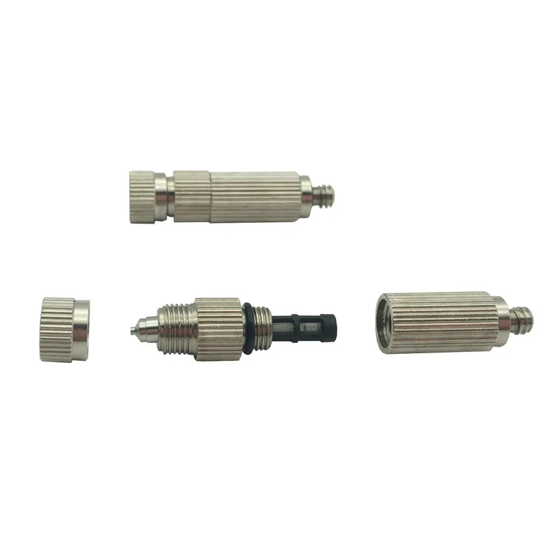 1 Pcs Misting Nozzle 3/16" Thread High Pressure Brass Greenhouse Cooling Humidify Sprayer Gardening Irrigation Sprinkler
1 Pcs Misting Nozzle 3/16" Thread High Pressure Brass Greenhouse Cooling Humidify Sprayer Gardening Irrigation Sprinkler