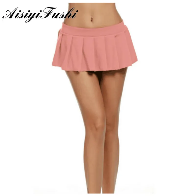 AISIYIFUSHI Pleated Short Skirts Womens White Pink Pleated Skirt Summer Korean Style Women Sexy Skirt micro mini skirts 2019
AISIYIFUSHI Pleated Short Skirts Womens White Pink Pleated Skirt Summer Korean Style Women Sexy Skirt micro mini skirts 2019