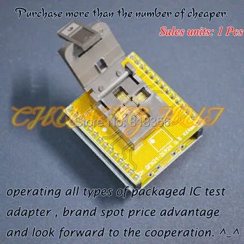 TEST QFN24 to DIP24 Programmer adapter DFN24 WSON24 MLF24 test socket Size=4mmX4mm Pitch=0.5mm
TEST QFN24 to DIP24 Programmer adapter DFN24 WSON24 MLF24 test socket Size=4mmX4mm Pitch=0.5mm