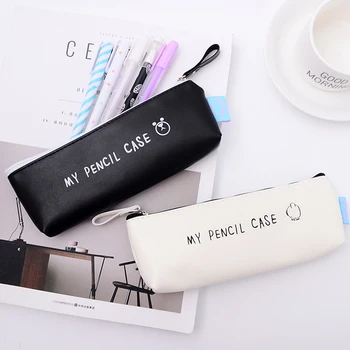 Korea PU Leather School Pencil Case Simple Black and White Pencils Student Pen Box for Students Gifts Stationery Supplies
Korea PU Leather School Pencil Case Simple Black and White Pencils Student Pen Box for Students Gifts Stationery Supplies