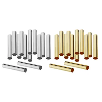100 Pieces Smooth Straight Noodle Tube Beads Spacer Beads for DIY Jewelry, DIA: 4mm, Lenght: 30mm (Gold/Platinum)
100 Pieces Smooth Straight Noodle Tube Beads Spacer Beads for DIY Jewelry, DIA: 4mm, Lenght: 30mm (Gold/Platinum)