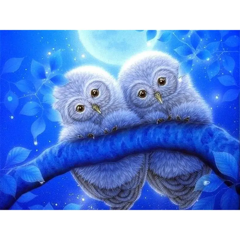 5D DIY Diamond Painting Mosaic Cute owl Diamond Rhinestone Embroidery Cross Stitch Room wall sticker decoration gift
5D DIY Diamond Painting Mosaic Cute owl Diamond Rhinestone Embroidery Cross Stitch Room wall sticker decoration gift