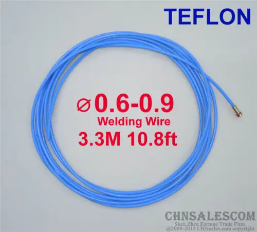 CHNsalescom European style MIG MAG PTFE Liner 0.6-0.9 Welding Wire Connectors 3.3M 10.8ft
CHNsalescom European style MIG MAG PTFE Liner 0.6-0.9 Welding Wire Connectors 3.3M 10.8ft