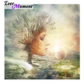 Ever Moment Diamond Painting Woman Side Face Tree Full Square Drill Handmade 5D DIY Mosaic Diamond Embroidery Decor 3F1991
Ever Moment Diamond Painting Woman Side Face Tree Full Square Drill Handmade 5D DIY Mosaic Diamond Embroidery Decor 3F1991