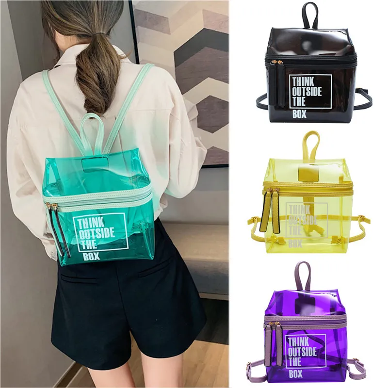 New Nylon Soft Casual Shoulder Bag Women Zipper Versatile Transparent Small Backpack Student Backpack Ransparent Small A8$
New Nylon Soft Casual Shoulder Bag Women Zipper Versatile Transparent Small Backpack Student Backpack Ransparent Small A8$