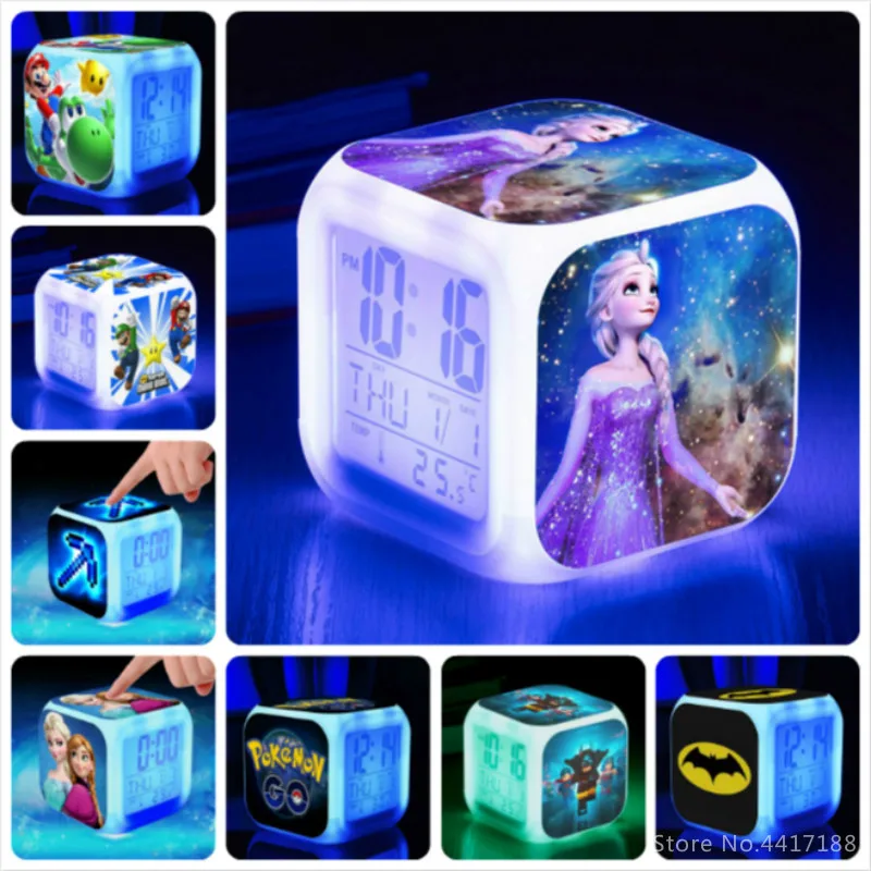 Cool Batman toys Kids Alarm Clock Cartoon Digital Clock Wake Up Light Led Clock Reloj Despertador Table Reveil Desk Wekker
Cool Batman toys Kids Alarm Clock Cartoon Digital Clock Wake Up Light Led Clock Reloj Despertador Table Reveil Desk Wekker