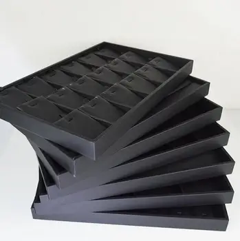 Luxury Hot Sale Black PU Leather Jewelry Pallet Necklace Tray for show Rings Bracelet Exhibition Jewelry Organizer Showcases
Luxury Hot Sale Black PU Leather Jewelry Pallet Necklace Tray for show Rings Bracelet Exhibition Jewelry Organizer Showcases