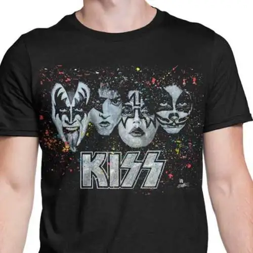 Kiss The Best Band In The World Black & White Makeup Adult T Shirt Rock Music Fashion Short Sleeve
Kiss The Best Band In The World Black & White Makeup Adult T Shirt Rock Music Fashion Short Sleeve