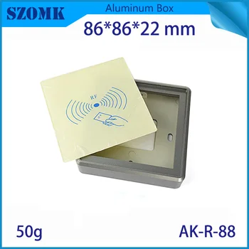 4 pcs/lot abs plastic rfid reader writer enclosures grey color electronics card reader scanner plastic housing 86x86x22 mm card
4 pcs/lot abs plastic rfid reader writer enclosures grey color electronics card reader scanner plastic housing 86x86x22 mm card