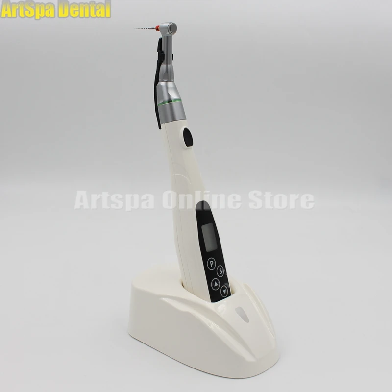 Dental LED Wireless Endo Motor Treatment 16:1 Reduction Contra Angle Handpiece Free Shipping
Dental LED Wireless Endo Motor Treatment 16:1 Reduction Contra Angle Handpiece Free Shipping
