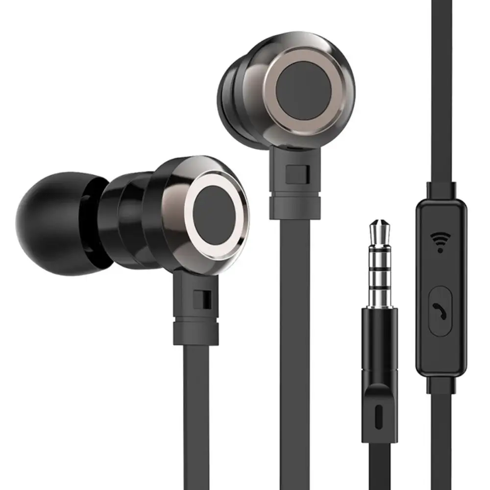 Metal Headphone 3.5mm In Ear Earphone Wired Earpiece With Mic Stereo Headset For Samsung Xiaomi Phones Earpods Stereo Super Bass
Metal Headphone 3.5mm In Ear Earphone Wired Earpiece With Mic Stereo Headset For Samsung Xiaomi Phones Earpods Stereo Super Bass