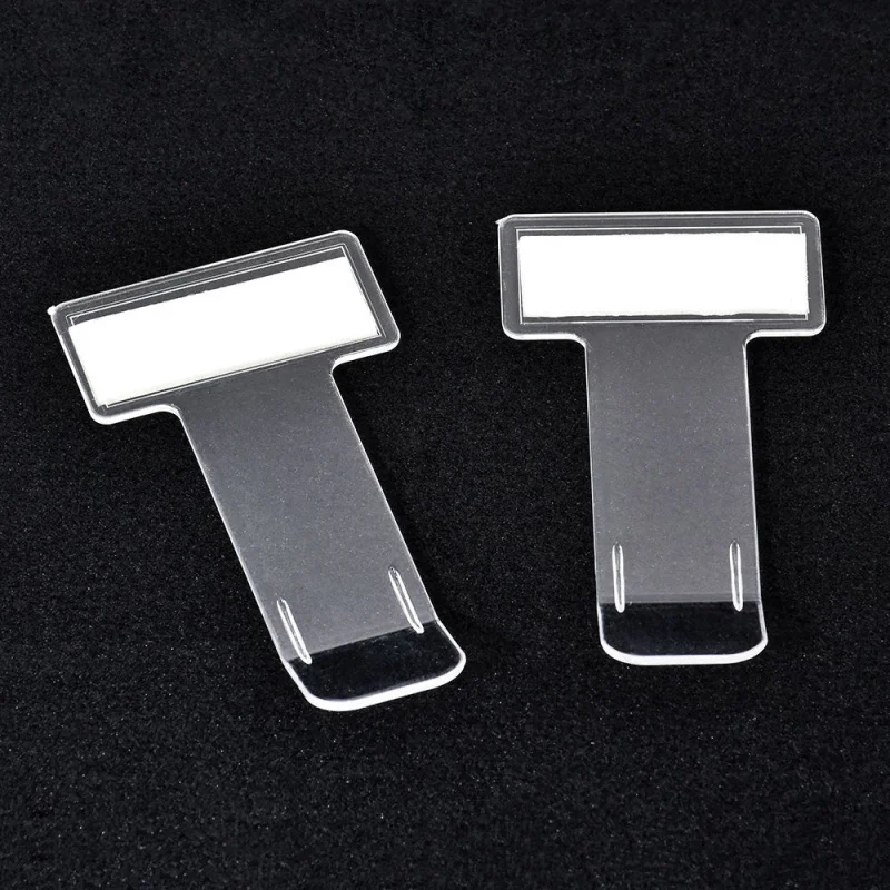 4pcs Car Ticket Folder Mini T-shape Transparent Environmentally Auto Ticket Mount Car Styling Auto Fastener Interior Accessories
4pcs Car Ticket Folder Mini T-shape Transparent Environmentally Auto Ticket Mount Car Styling Auto Fastener Interior Accessories