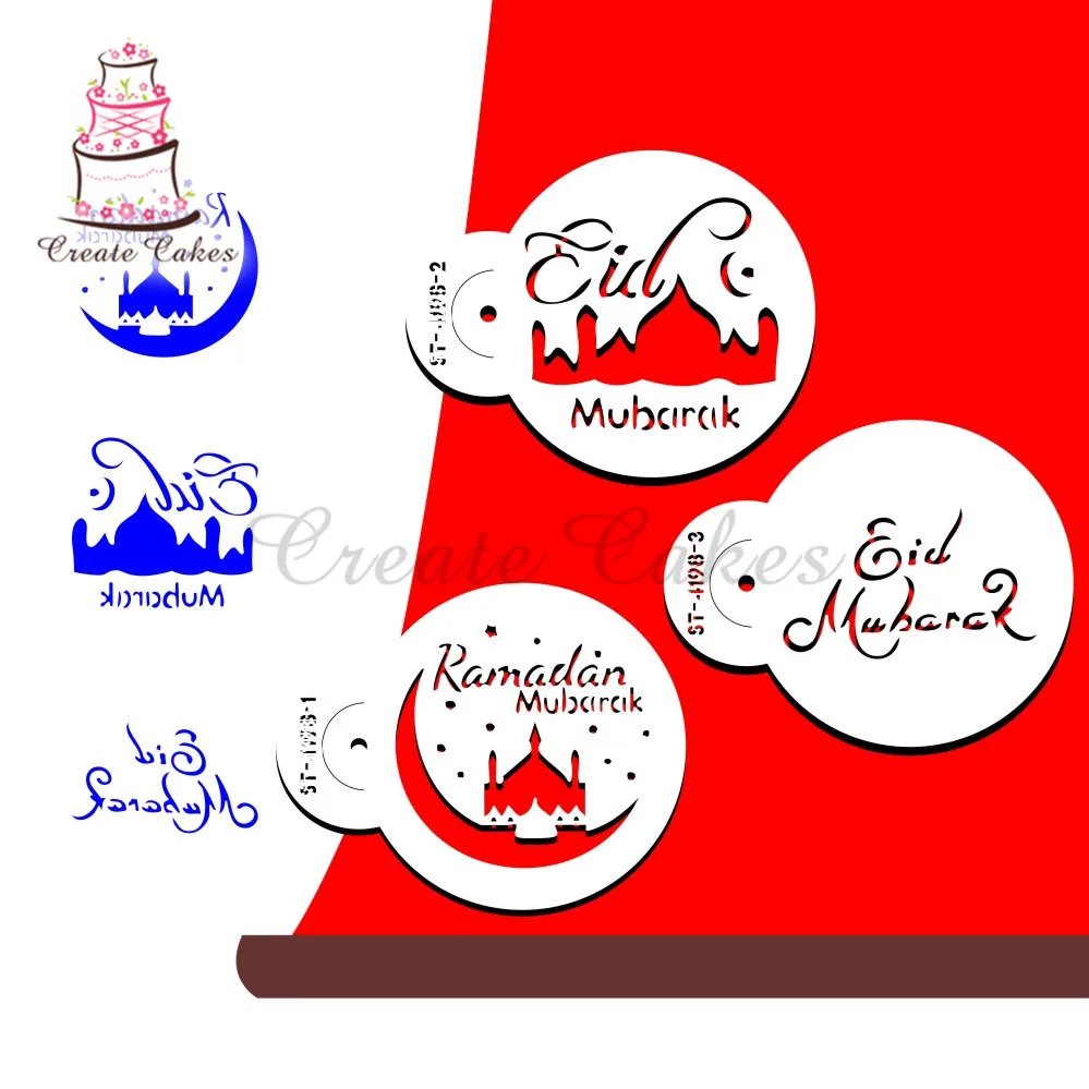 Eid Mubarak Stencil for Cake and Cookie Plastic Decorative Stencil Fondant Decorating Sugarcraft Tools Bakeware
Eid Mubarak Stencil for Cake and Cookie Plastic Decorative Stencil Fondant Decorating Sugarcraft Tools Bakeware