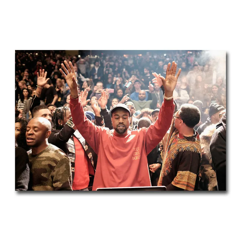 Art Silk Or Canvas Print Kanye West Hit Hot Singer Poster 13x20 24x36 inch For Room Decor Decoration-006
Art Silk Or Canvas Print Kanye West Hit Hot Singer Poster 13x20 24x36 inch For Room Decor Decoration-006