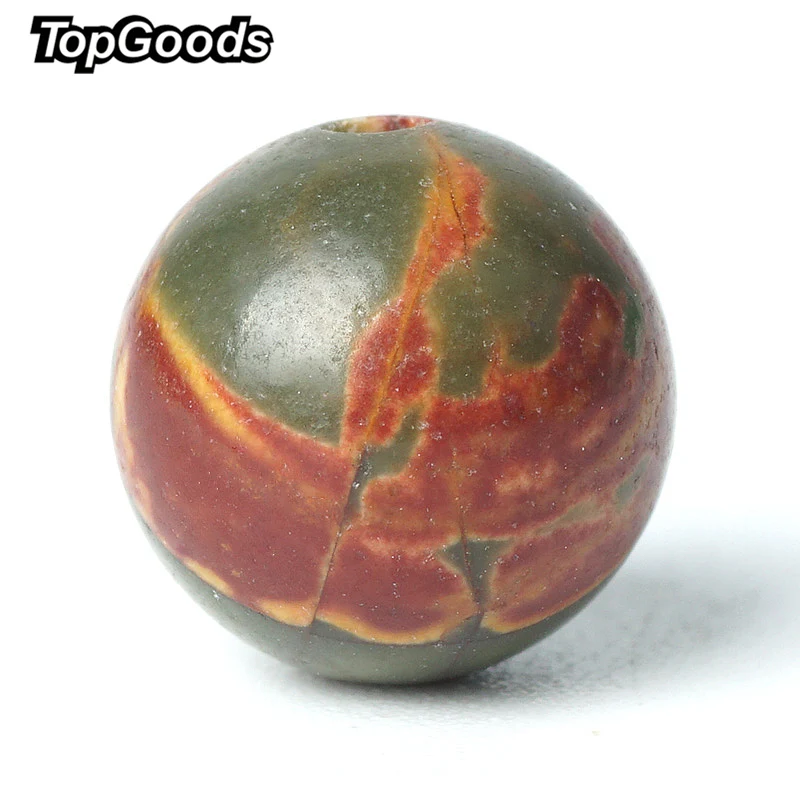 TopGoods Natural Stone Beads Red Picasso Jasper Gemstone Round Loose Gem Bead 6/8/10mm Green Line Jade For Muslim Rosary Beads
TopGoods Natural Stone Beads Red Picasso Jasper Gemstone Round Loose Gem Bead 6/8/10mm Green Line Jade For Muslim Rosary Beads