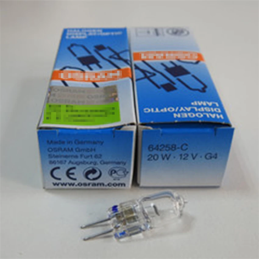 OSM 64258-C 12V 20W G4 Halogen lamp with ultraviolet ray UVB for Biochemistry analzyer
OSM 64258-C 12V 20W G4 Halogen lamp with ultraviolet ray UVB for Biochemistry analzyer