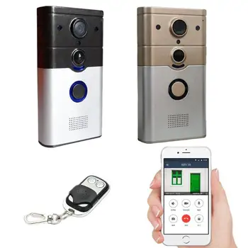 Smart IP Video Intercom WI-FI Video Door Phone Door Bell WIFI Doorbell Camera Remote Video Intercom Phone APP Remote Monitor
Smart IP Video Intercom WI-FI Video Door Phone Door Bell WIFI Doorbell Camera Remote Video Intercom Phone APP Remote Monitor
