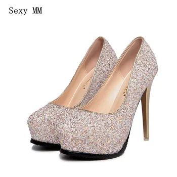 Thin High Heels Women Platform Pumps High Heel Shoes Stiletto Woman Party Wedding Shoes
Thin High Heels Women Platform Pumps High Heel Shoes Stiletto Woman Party Wedding Shoes