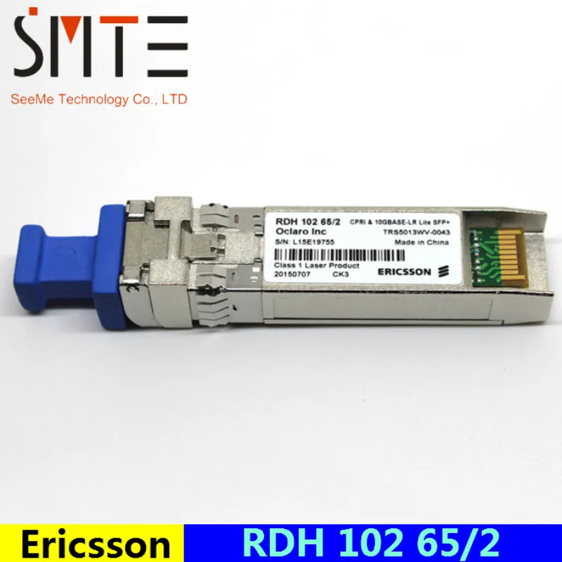 ERICSSON RDH 102 65/2 TRS5013WV-0043 CPRI & 10GBASE-LR Lite SFP+ Delta Oclaro Inc fiber optical transceiver LCP-10G3B4HDRM-E
ERICSSON RDH 102 65/2 TRS5013WV-0043 CPRI & 10GBASE-LR Lite SFP+ Delta Oclaro Inc fiber optical transceiver LCP-10G3B4HDRM-E