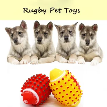 2019 New Style1 Pc Rubber Pet Toy Rugby Reflected Sound Toys Pet Dog Bite Toyschien hond arnes perro
2019 New Style1 Pc Rubber Pet Toy Rugby Reflected Sound Toys Pet Dog Bite Toyschien hond arnes perro
