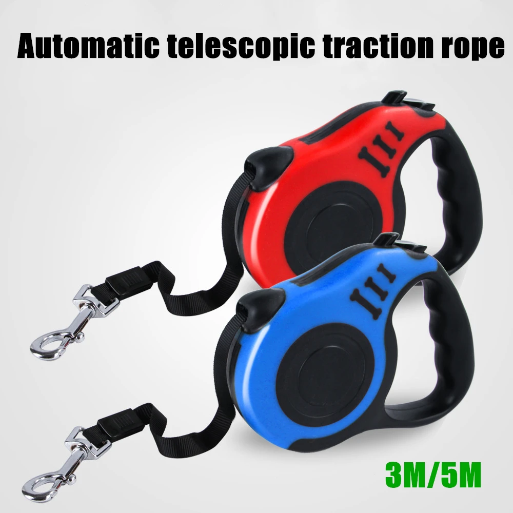 3m/5m Durable Dog Leash Retractable Automatic Traction Rope ABS Nylon Pet Dog Cat Puppy Walking Lead Leash For Small Medium Dog
3m/5m Durable Dog Leash Retractable Automatic Traction Rope ABS Nylon Pet Dog Cat Puppy Walking Lead Leash For Small Medium Dog