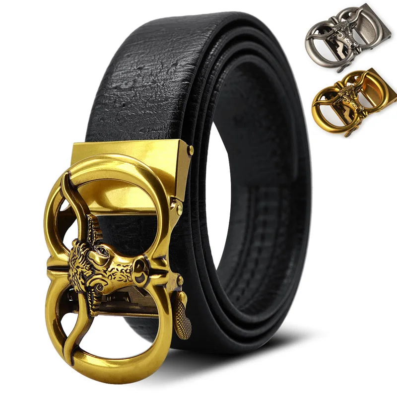 Classic Fashion Automatic Belt Men Waistband Real Leather 2019 New Designer Fancy Vintage Jeans Belts Man Cintos Ceinture Homme
Classic Fashion Automatic Belt Men Waistband Real Leather 2019 New Designer Fancy Vintage Jeans Belts Man Cintos Ceinture Homme