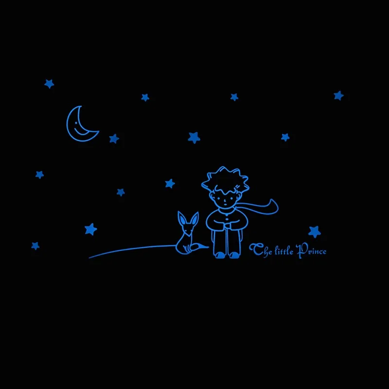 the Little Prince Moon Stars Fairytale Wall Stickers for Kids Rooms Home Decor Living Room Bedroom Glow in the Dark Decoration
the Little Prince Moon Stars Fairytale Wall Stickers for Kids Rooms Home Decor Living Room Bedroom Glow in the Dark Decoration