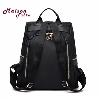 Masion Fabre 2019 Fashion Women Solid ZipperTravel backpack Female Oxford Travel Bag Anti-theft Cloth Backpack dropship
Masion Fabre 2019 Fashion Women Solid ZipperTravel backpack Female Oxford Travel Bag Anti-theft Cloth Backpack dropship