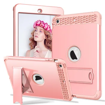 Shockproof Kid Case for iPad Mini 3 2 1 Three Layer Hybrid Shockproof Full-Body Case Cover with Kickstand for iPad Mini 3 Coque
Shockproof Kid Case for iPad Mini 3 2 1 Three Layer Hybrid Shockproof Full-Body Case Cover with Kickstand for iPad Mini 3 Coque