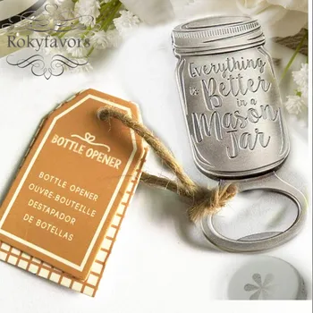 FREE SHIPPING 50PCS Mason Jar Bottle Opener Wedding Favors Event Giveaways Anniversary Gifts Supplies
FREE SHIPPING 50PCS Mason Jar Bottle Opener Wedding Favors Event Giveaways Anniversary Gifts Supplies