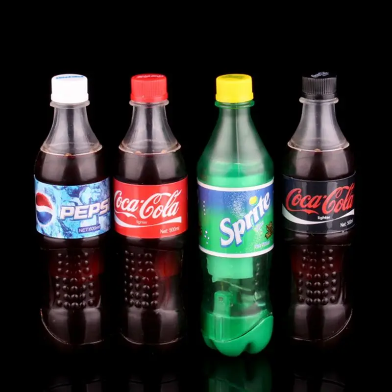 Coke Sprite Mini Creative Butane Lighter Model Fire Starter Collection Without Gas
Coke Sprite Mini Creative Butane Lighter Model Fire Starter Collection Without Gas