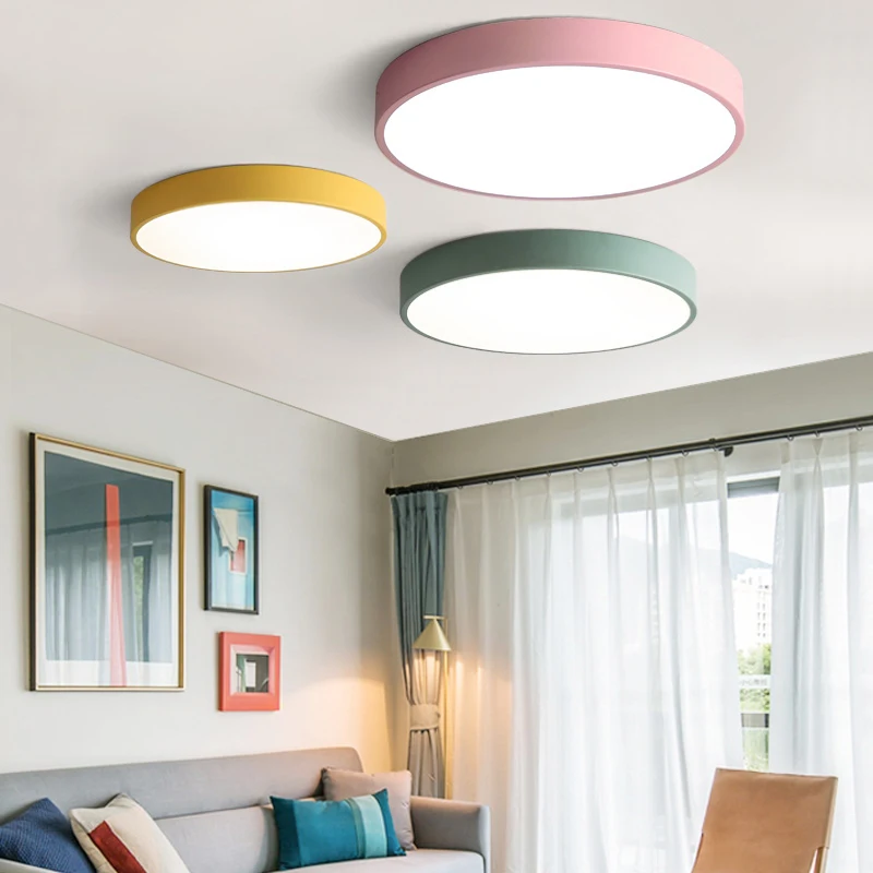 Modern colorful round LED ceiling lights creative home decoration macarons living room kids room aisle ceiling lamp fixtures
Modern colorful round LED ceiling lights creative home decoration macarons living room kids room aisle ceiling lamp fixtures