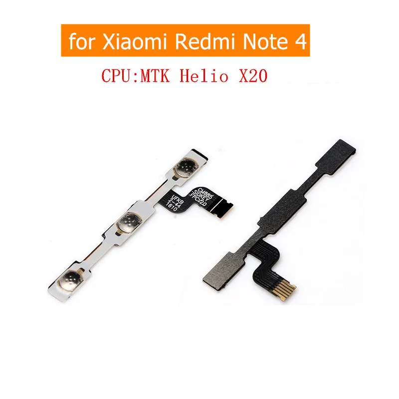 for Xiaomi Redmi Note 4 MTK Power Volume Flex Cable Power On Off Volume Switch Side Key Button Flex Cable Repair Spare Parts
for Xiaomi Redmi Note 4 MTK Power Volume Flex Cable Power On Off Volume Switch Side Key Button Flex Cable Repair Spare Parts