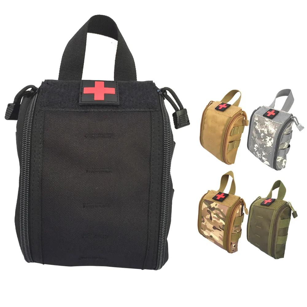 New Arrival Military Tactical Molle Medical Kit Small Pouch Emergency Survival Gear Bag First Aid Kit Pouch Storage Bag
New Arrival Military Tactical Molle Medical Kit Small Pouch Emergency Survival Gear Bag First Aid Kit Pouch Storage Bag