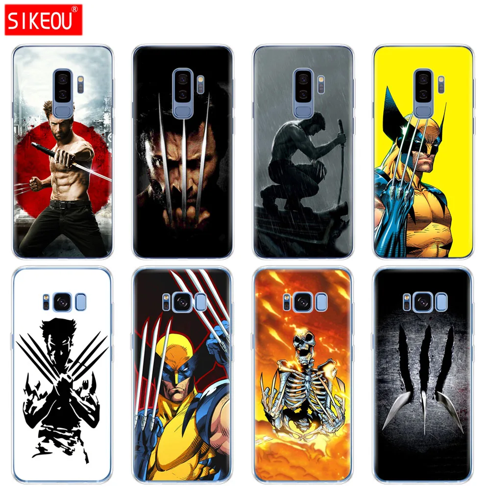 silicone case for Samsung Galaxy S9 S8 S7 S6 edge S5 S4 S3 PLUS phone cover Wolverine Marvel
silicone case for Samsung Galaxy S9 S8 S7 S6 edge S5 S4 S3 PLUS phone cover Wolverine Marvel