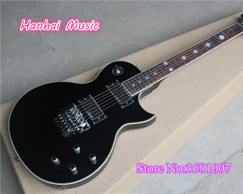 Hot Sale Electric Guitar,Black Color Body and Chrome Hardware with Floyd Rose,White Binding,Rosewood Fingerboard with 22 Frets
Hot Sale Electric Guitar,Black Color Body and Chrome Hardware with Floyd Rose,White Binding,Rosewood Fingerboard with 22 Frets