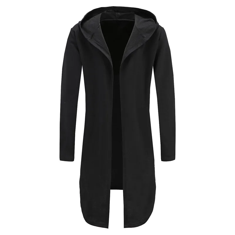 Long Hoodie Coat Gown Men With Hooded Male Sweatshirts Mantle Hoody Robe Jacket Black Hoddies Streetwear Moletom Masculino 2018
Long Hoodie Coat Gown Men With Hooded Male Sweatshirts Mantle Hoody Robe Jacket Black Hoddies Streetwear Moletom Masculino 2018