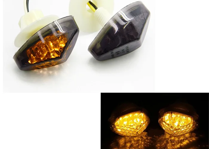 Motorcycle Motornbike LED Flush Mount Blinker Smoke Turn Signals Indicator Light for Honda CBR 600 1000 RR F4 F4i CB
Motorcycle Motornbike LED Flush Mount Blinker Smoke Turn Signals Indicator Light for Honda CBR 600 1000 RR F4 F4i CB