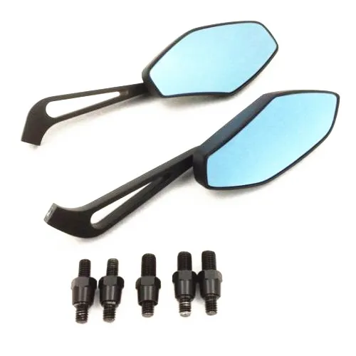 Black Motorcycle 8mm 10mm Side RearView Mirrors For Harley Honda Suzuki Yamaha Kawasaki Cruiser Chopper Cafe Racer Old School
Black Motorcycle 8mm 10mm Side RearView Mirrors For Harley Honda Suzuki Yamaha Kawasaki Cruiser Chopper Cafe Racer Old School